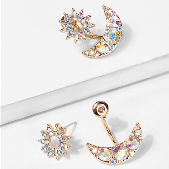 Star Moon Earrings🌛 - Picture 2 of 4